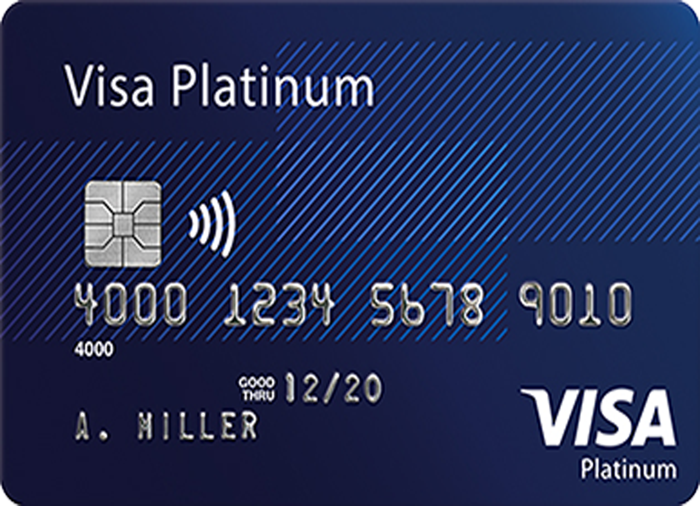 Visa Platinum (for shopping)