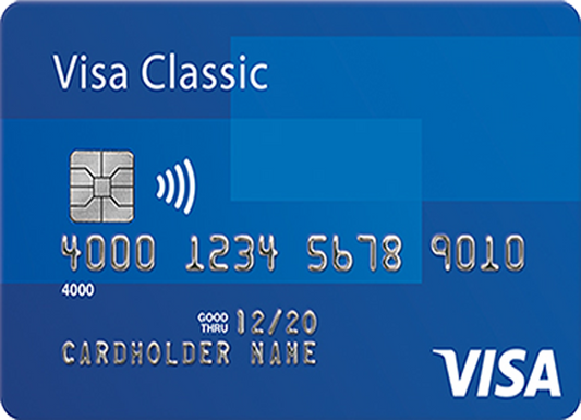 Visa Classic (for shopping)